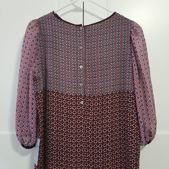 Max studio bubble sleeve georgette shift d… - Picture 10 of 10